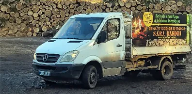 camion livraison bois SAS Bardhi
